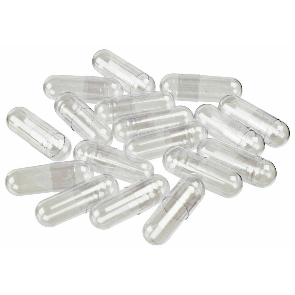 (00, 1000) Empty Capsules Clear Gelatine Pharmaceutical PSN