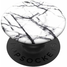 PopSockets Swappable Expand Stand & Grip Mount - White Marble