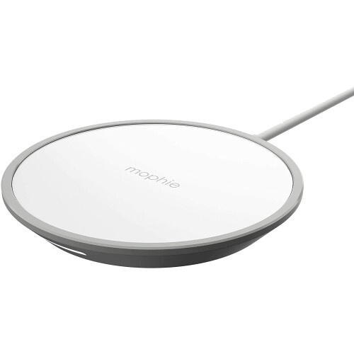 (White) Mophie Qi Wireless Charging Pad Mini 7.5W- UK Plug 1