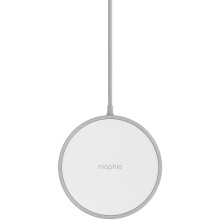 (White) Mophie Qi Wireless Charging Pad Mini 7.5W- UK Plug