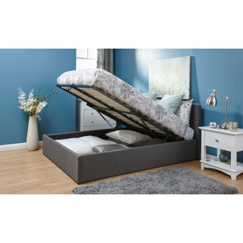 End Lift Ottoman Storage 150 cm Kingsize Bed Frame 1