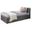End Lift Ottoman Storage 90 cm Single Bed Frame Only - 3FT Single 3