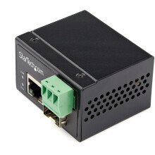 StarTech industrieller Ethernet-Media-Converter SFP 10/100 (10Base-T, 100Base-TX, 100Base-FX) — Aluminiumgehäuse