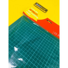AMTECH A2 LARGE CUTTING MAT - SELF HEALING NON SLIP SURFACE KNIFE GRID LINE