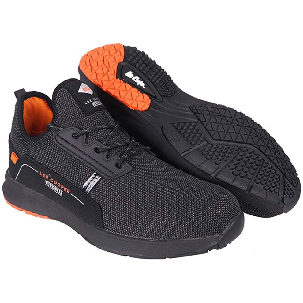 Lee Cooper Workwear Mens Womens Unisex Lightweight Work Safety Trainer Shoes, Men's Modern Styling Safety Boot