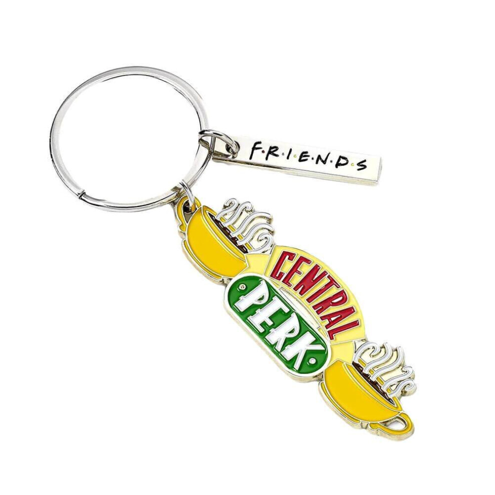 Friends Central Perk Logo Keyring Multicoloured