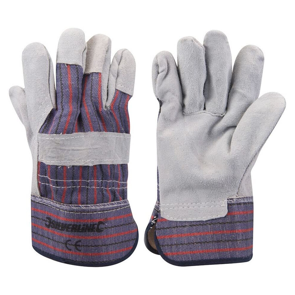 Silverline 633501 Expert Rigger Gloves, One Size