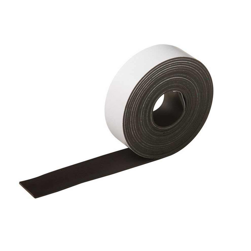 Silverline 703514 Self-Adhesive Magnetic Tape 25mm x 3m
