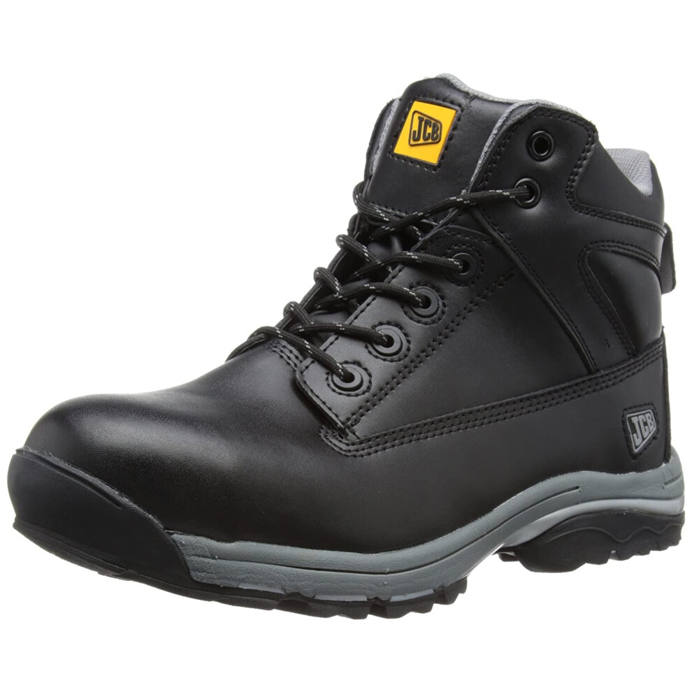 JCB Mens Workmax B Safety Boots Grey/Black 7 UK, 41 EU