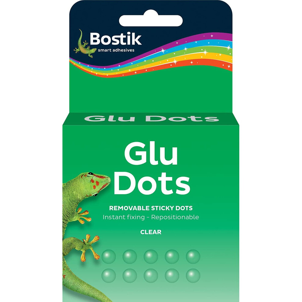 1 x Roll of 200 Bostik Sticky Glue Adhesive Dots Removable 200 Dots Per Pack 805378