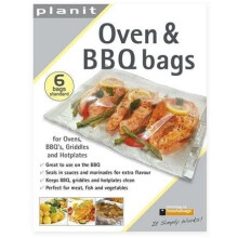 Pack of 6 Oven and BBQ Bags