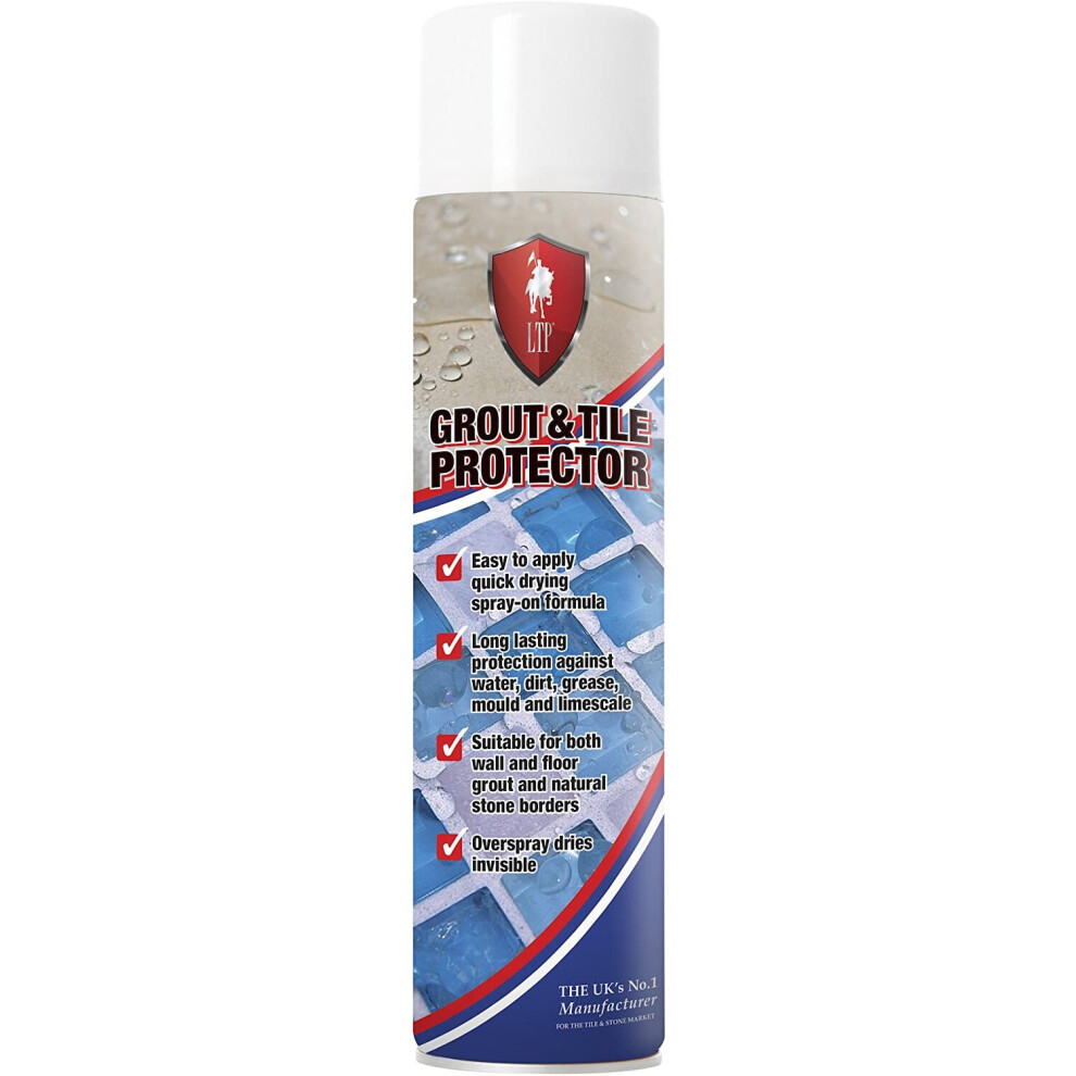 Ltp Grout Sealer Tile Protector Spray Can Aerosol 600Ml