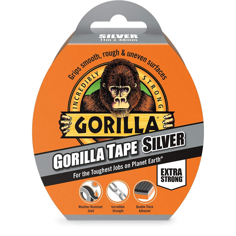 Gorilla Tape Silver 48mm x 11m