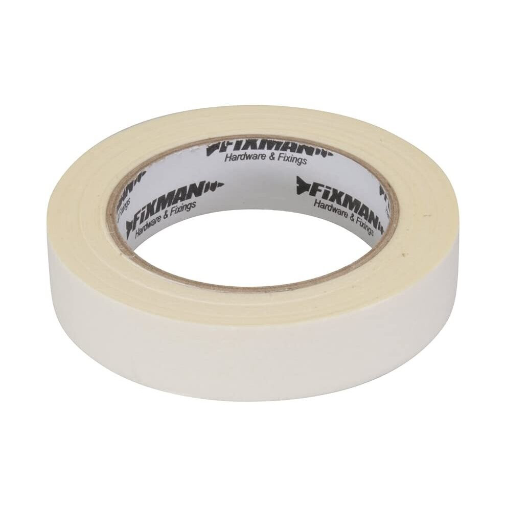 Fixman 193178 Low-Tack Easy-Peel Masking Tape 25mm x 50m