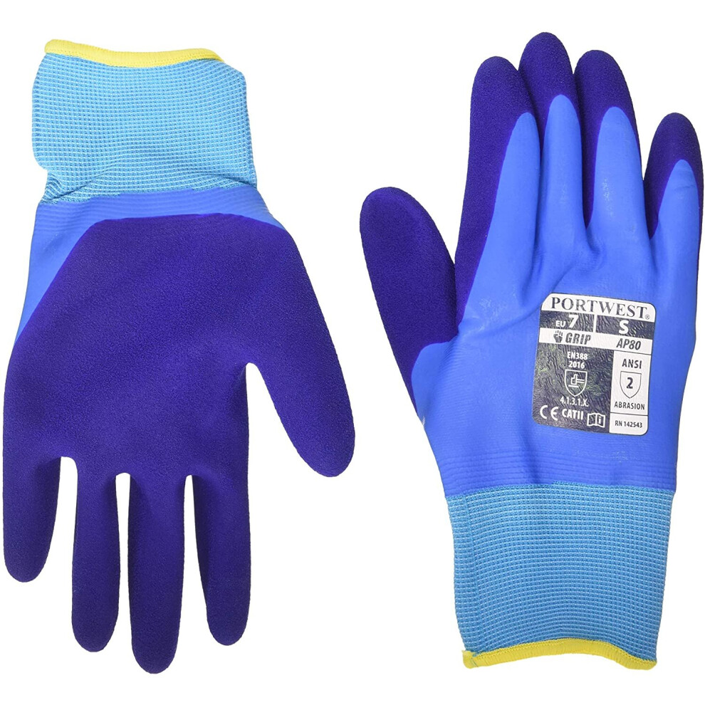 Portwest AP80B4RS Liquid Pro Glove, Blue, S