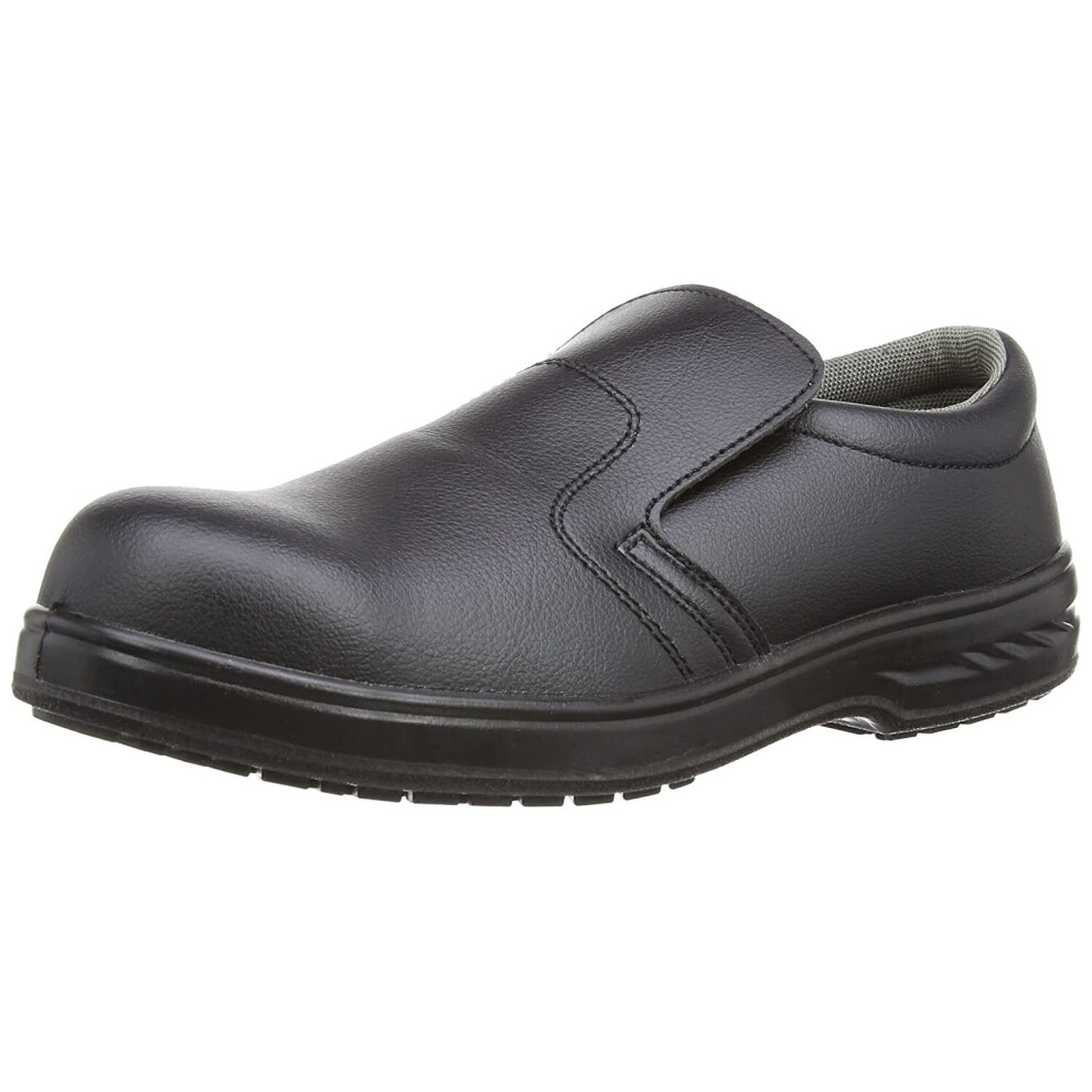 Portwest Mens Steelite Slip On S2 Safety Shoes FW81 Black 11 UK, 46 EU