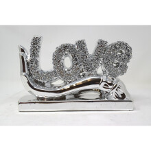 LOVE Ornament Bling Crushed Diamond Gift | LOVE Letter character