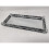 ully mirrored black and silver kitchen tray organiser small rack 1
