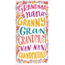 Grandmother Gran Nan Happy Mother's Day Card Greeting Cards