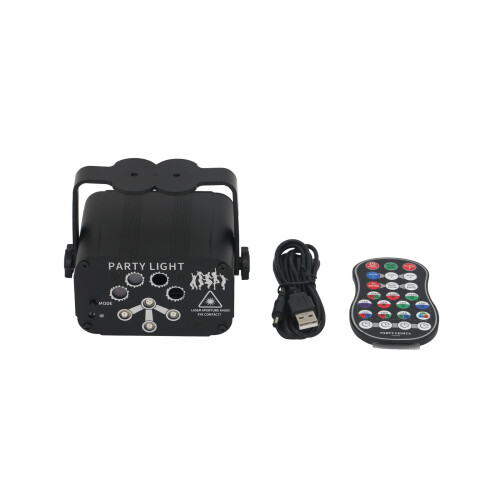 Stage Light With 128 Patterns Sound RGB Party Disco Dance Active Laser 1