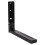 2x Black Microwave Wall Holder Brackets With Extendable Arms 40kg load 7
