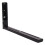 2x Black Microwave Wall Holder Brackets With Extendable Arms 40kg load 4