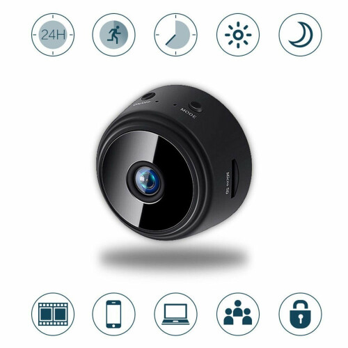 Ranpo Mini Wireless WiFi Camera HD Home Security Camera System 1080P Night Vision 2