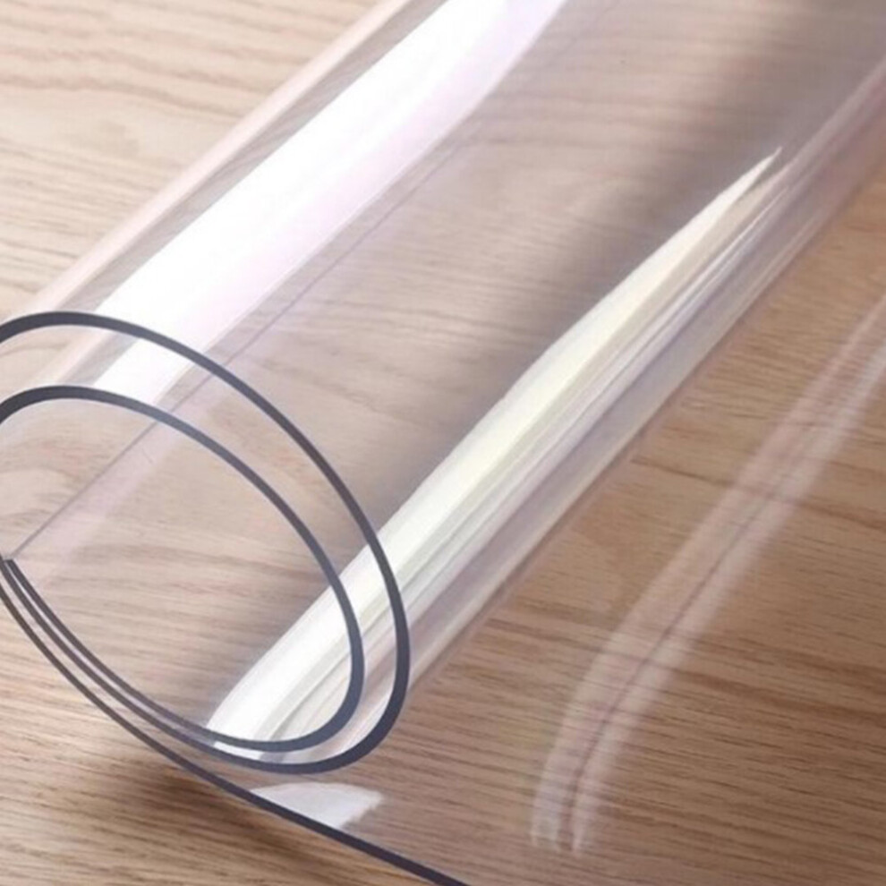 100*200cm Table Protector CLEAR PVC Table Cover 2mm Thick Tablecloth