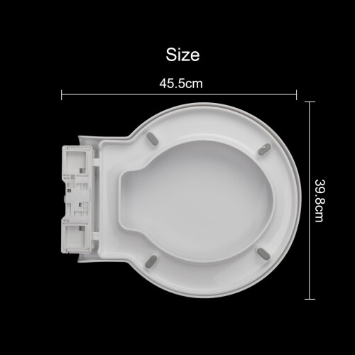Round Quick Release & Soft Closing Toilet Seat Ideal Standard Space 2