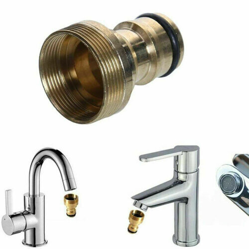 23mm vesihanan liitin sekoitin puutarhaletkujen sovitin putkiliittimen sovitin 2