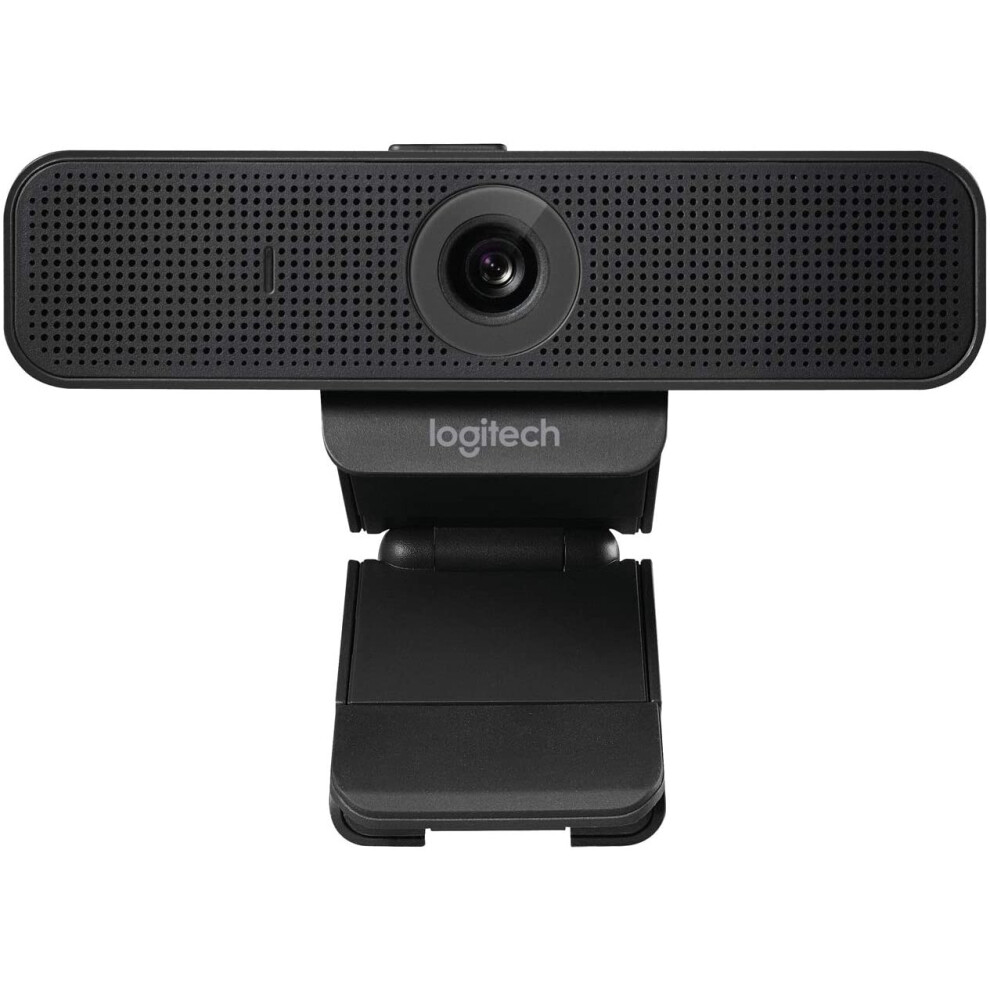 Logitech C925-E Webcam With Hd Video And Built-In Stereo Microphones - Black
