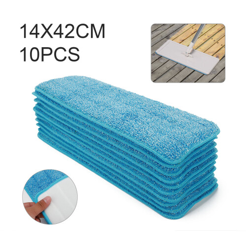 10X Spray Mop Replacement Pads Heads Microfiber Refill Wet Dry 1