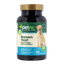 petnc NATURAL CARE, Făină de Bere, Toate Câinii, Ficat, 250 Chelulabile