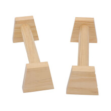 Pair of Mini Wooden Gymnastic/ Crossfit Handstand Parallettes