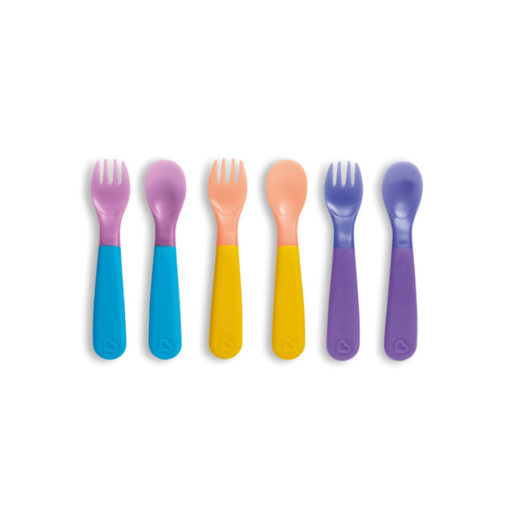 Munchkin Colour Change Forks & Spoons 6Pk