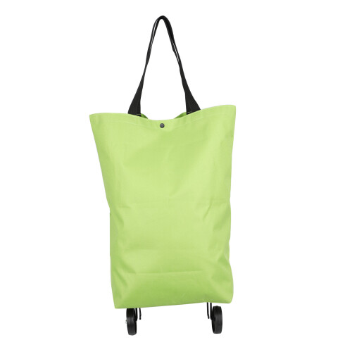 Lightweight Foldable Shopping Trolley Wheels Folding Bag Trav Luggage 2