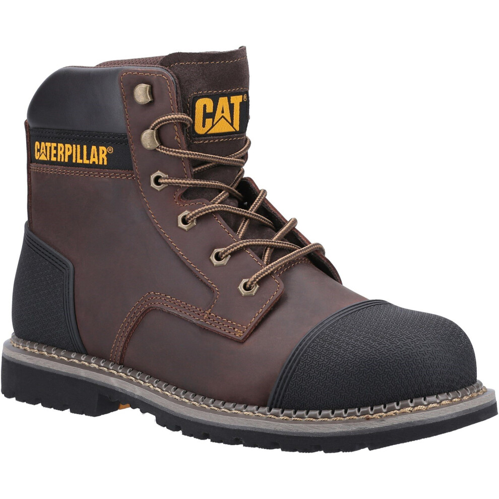 Cat Powerplant Safety Work Boots Scuff Cap 6