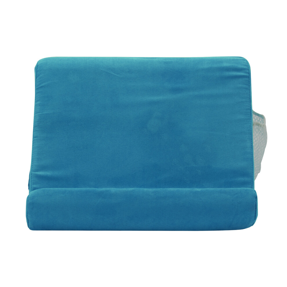 (Lake ) Multicolor Soft Pillow Lap Stand Ipad Tablet Magazine Holder Xmas Blue 757510870127