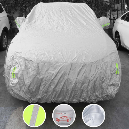 530CM Large Full Car Cover Waterproof 2Layer Breathable UV Protection