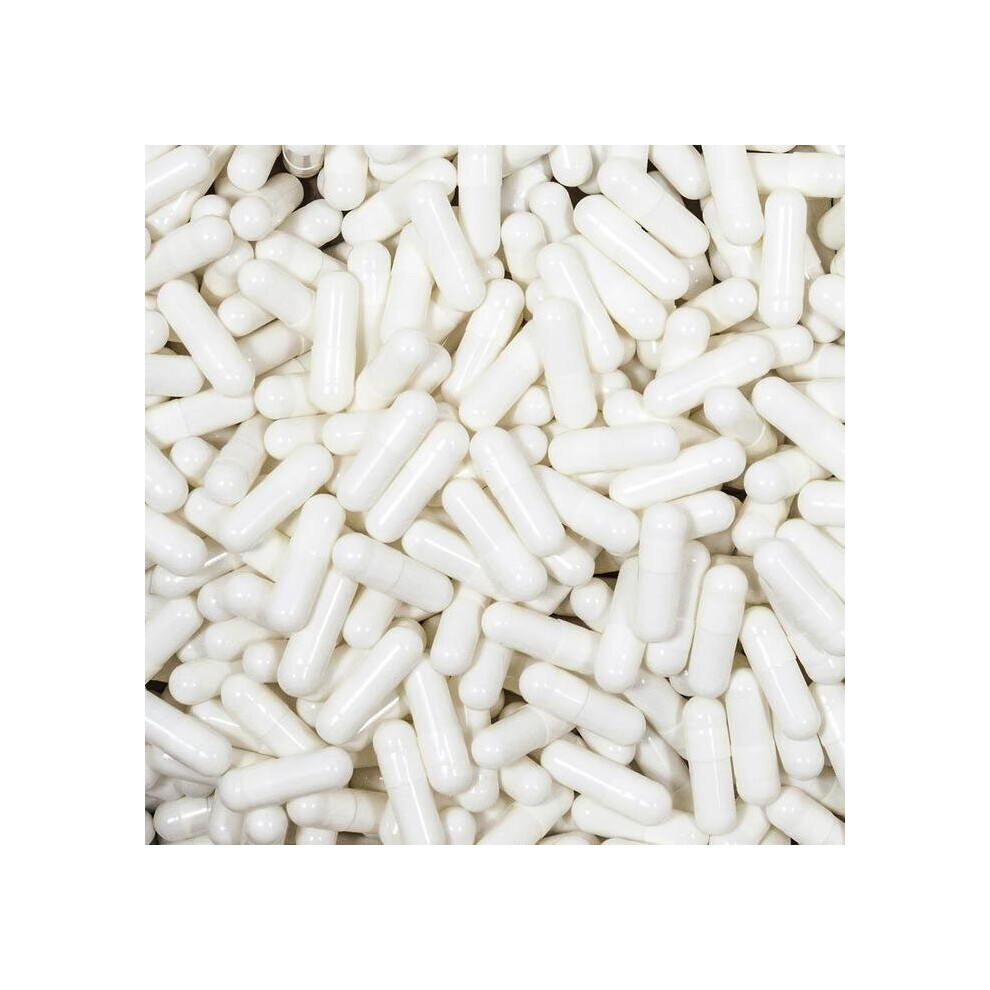 Pure Source Nutrition (500 Capsules) White Empty Capsules Gelatine Pharmaceutical Caps