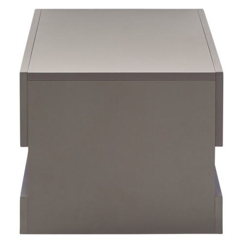 (Grey) Galicia LED Lift Up High Gloss Front Coffee Tables 2