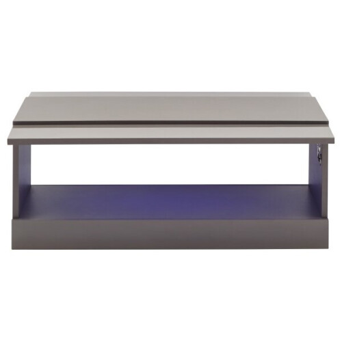 (Grey) Galicia LED Lift Up High Gloss Front Coffee Tables 1