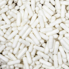 (250 Capsules, 00) White Empty Capsules Gelatine Pharmaceutical Caps