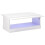 (White) Galicia LED Lift Up High Gloss Front Coffee Tables 4