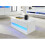 (White) Galicia LED Lift Up High Gloss Front Coffee Tables 13