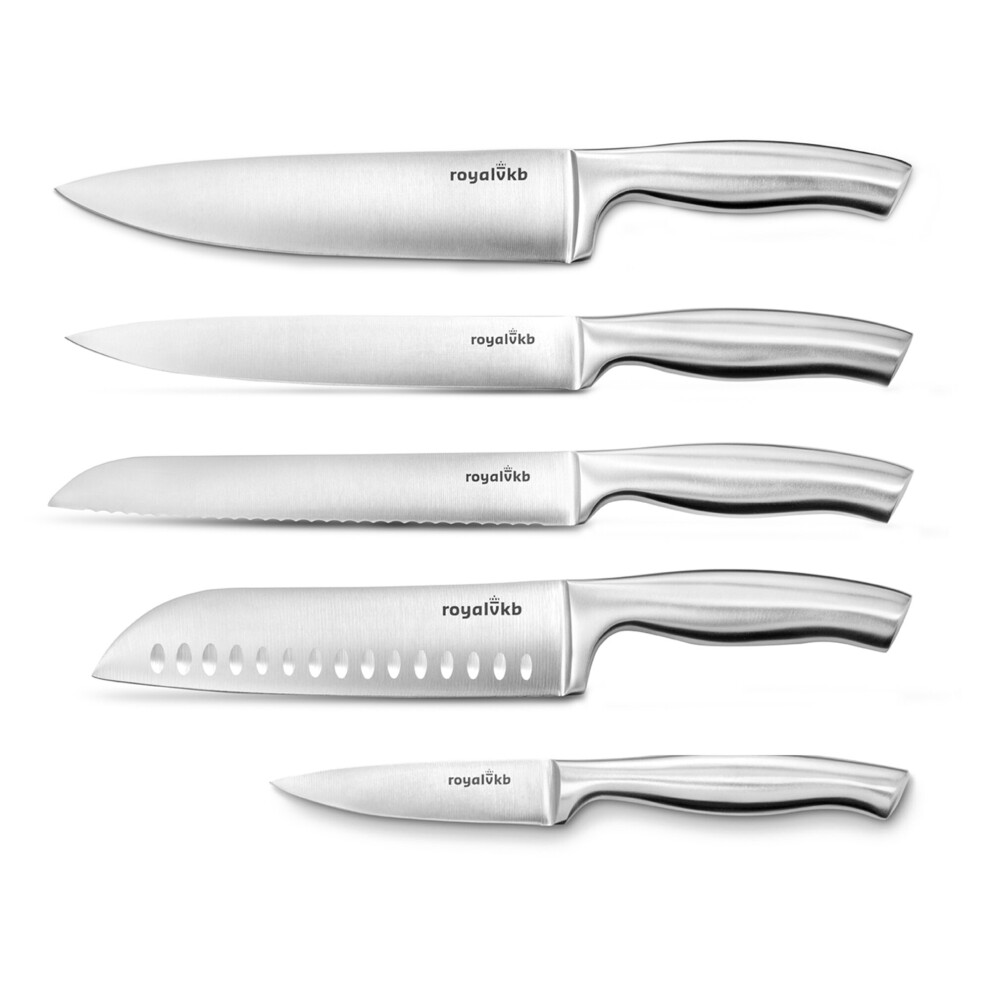 Royal VKB Stainless Steel 5 Piece Kitchen Knife Set