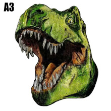 (# A3 Dinosaure) Puzzle en bois – Pièces de puzzle en forme d'un animal unique – Pour adultes et enfants – Jouet cadeau