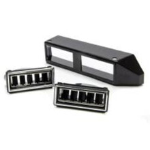 11.37 x 2.5 in. Standard Double Heating & Cooling Under Louver Assembly