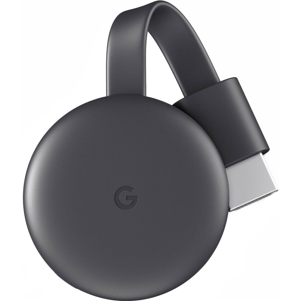 Google Chromecast Video Smart Box Wifi Netflix Bbc Iplayer - Charcoal New Grey