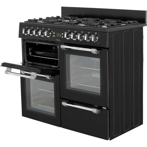 Leisure Leisure CK100G232K Cookmaster 100cm 7 Burners /A Gas Range Cooker Black New 2